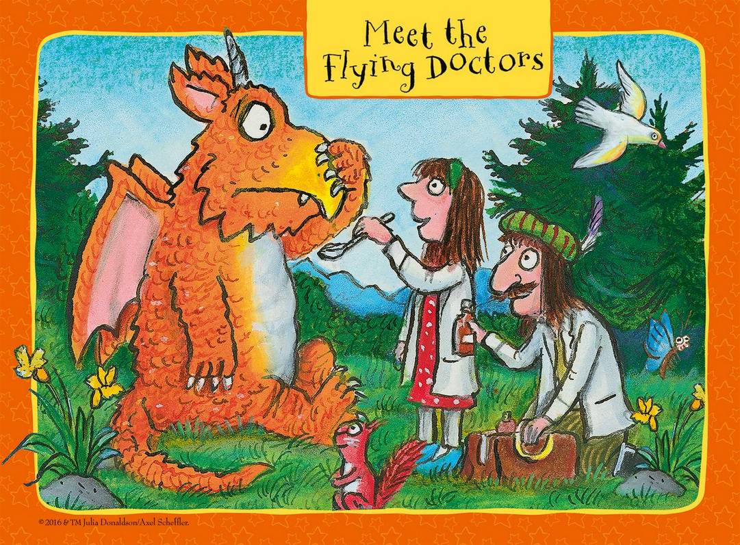Ravensburger Zog and the Flying Doctors 4 in a Box Jigsaw Puzzle