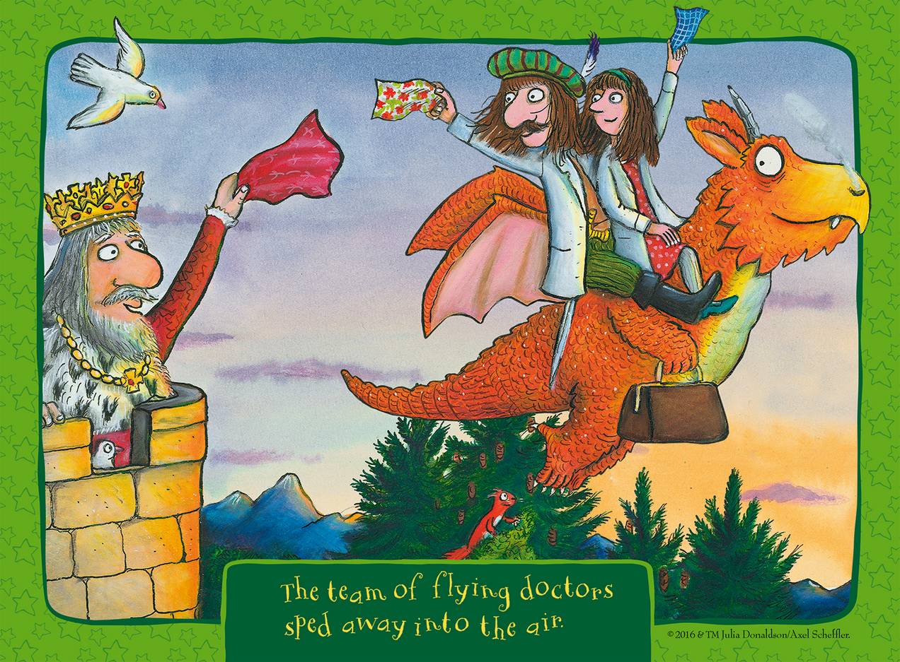 Ravensburger Zog and the Flying Doctors 4 in a Box Jigsaw Puzzle