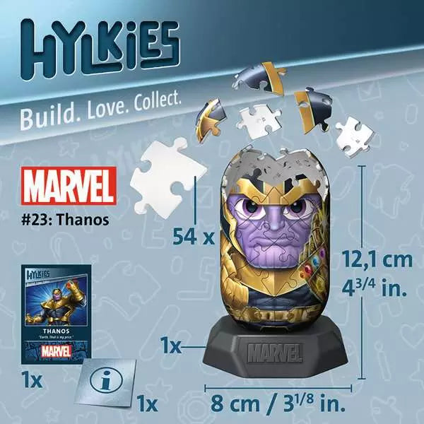 Ravensburger Hylkies Marvel Thanos 54 Piece 3D Puzzle Figure