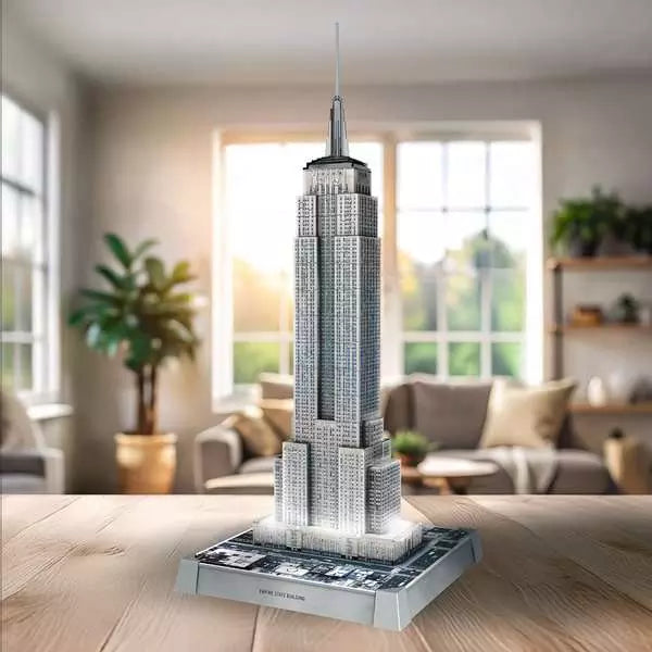 Iconics Empire State Building Light Up 3D Puzzle, 216pc