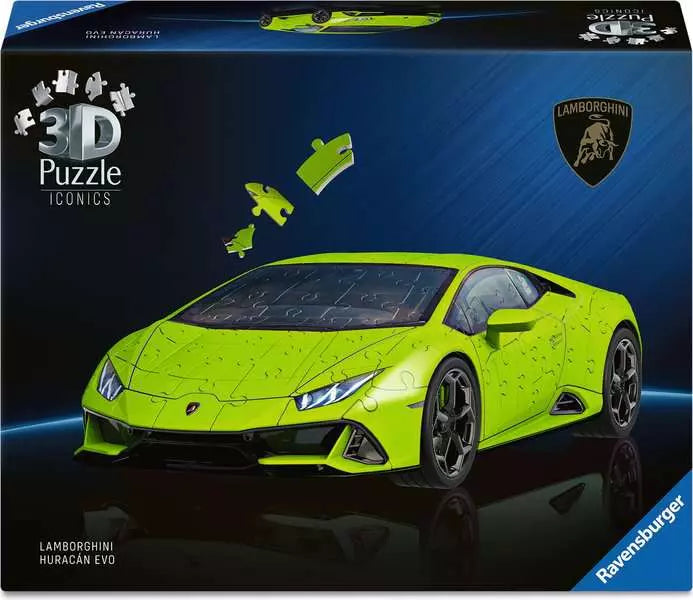 Ravensburger Iconics Lamborghini Huracan 108pc 3D Jigsaw Puzzle