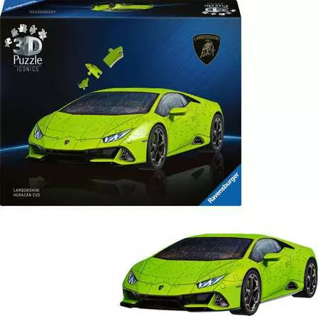 Iconics Lamborghini Huracan 3D Puzzle, 108pc