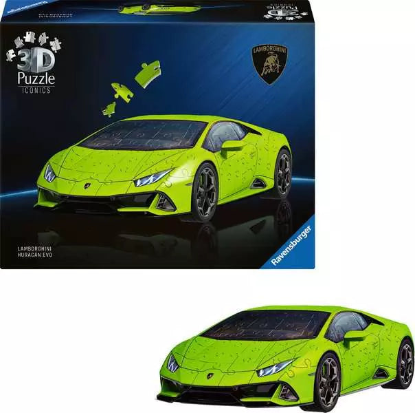 Ravensburger Iconics Lamborghini Huracan 108pc 3D Jigsaw Puzzle