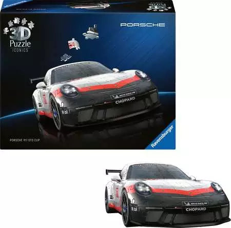 Iconics Porsche GT3 Cup 3D Puzzle, 108pc