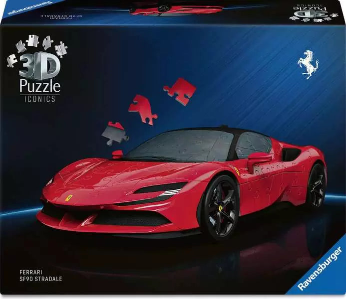 Iconics Ferrari Stradale 3D Puzzle, 108pc