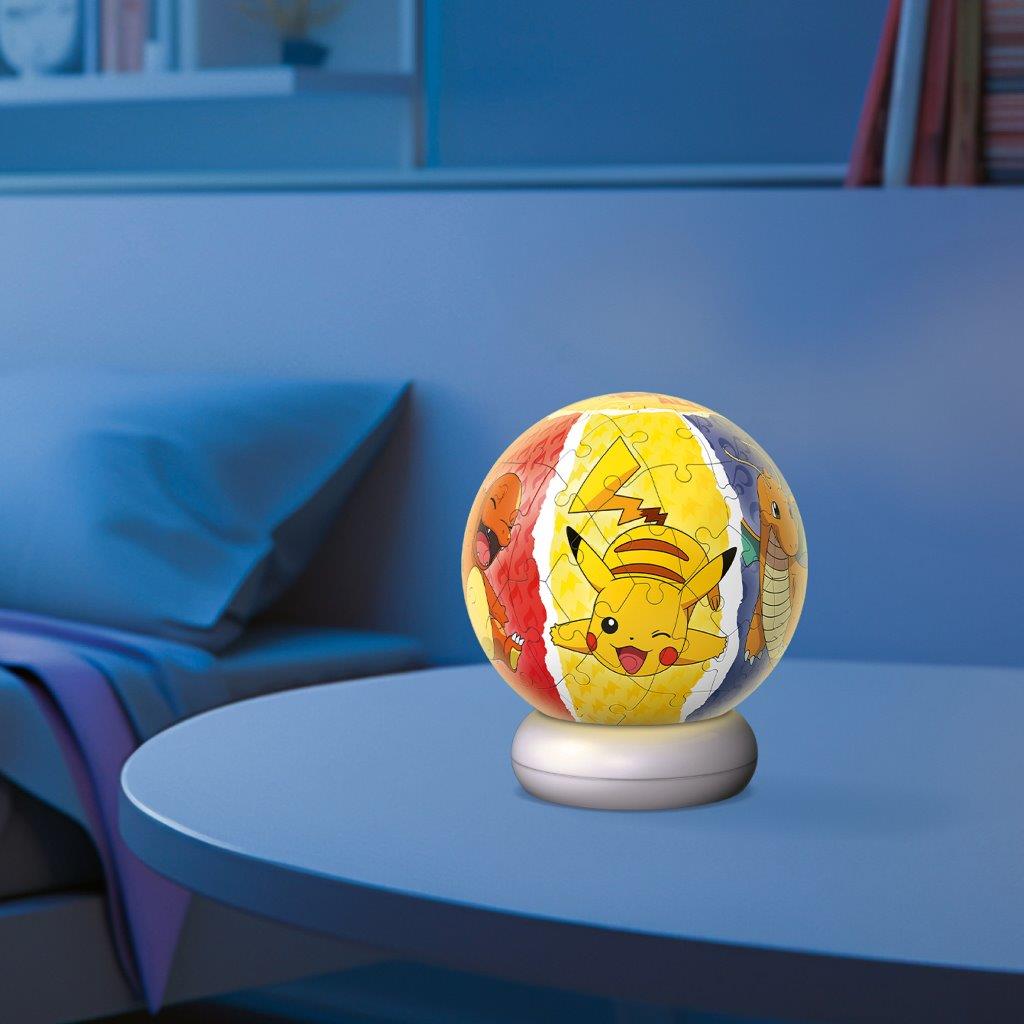 Ravensburger Pokemon Lit 72 piece 3D Jigsaw Puzzle - Night Light