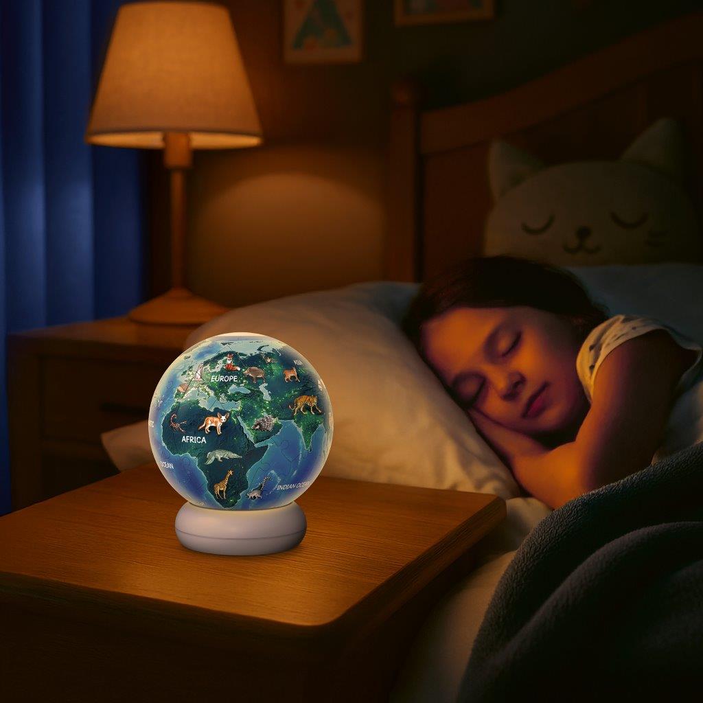 Ravensburger Earth at Night Lit 72 piece 3D Jigsaw Puzzle - Night Light