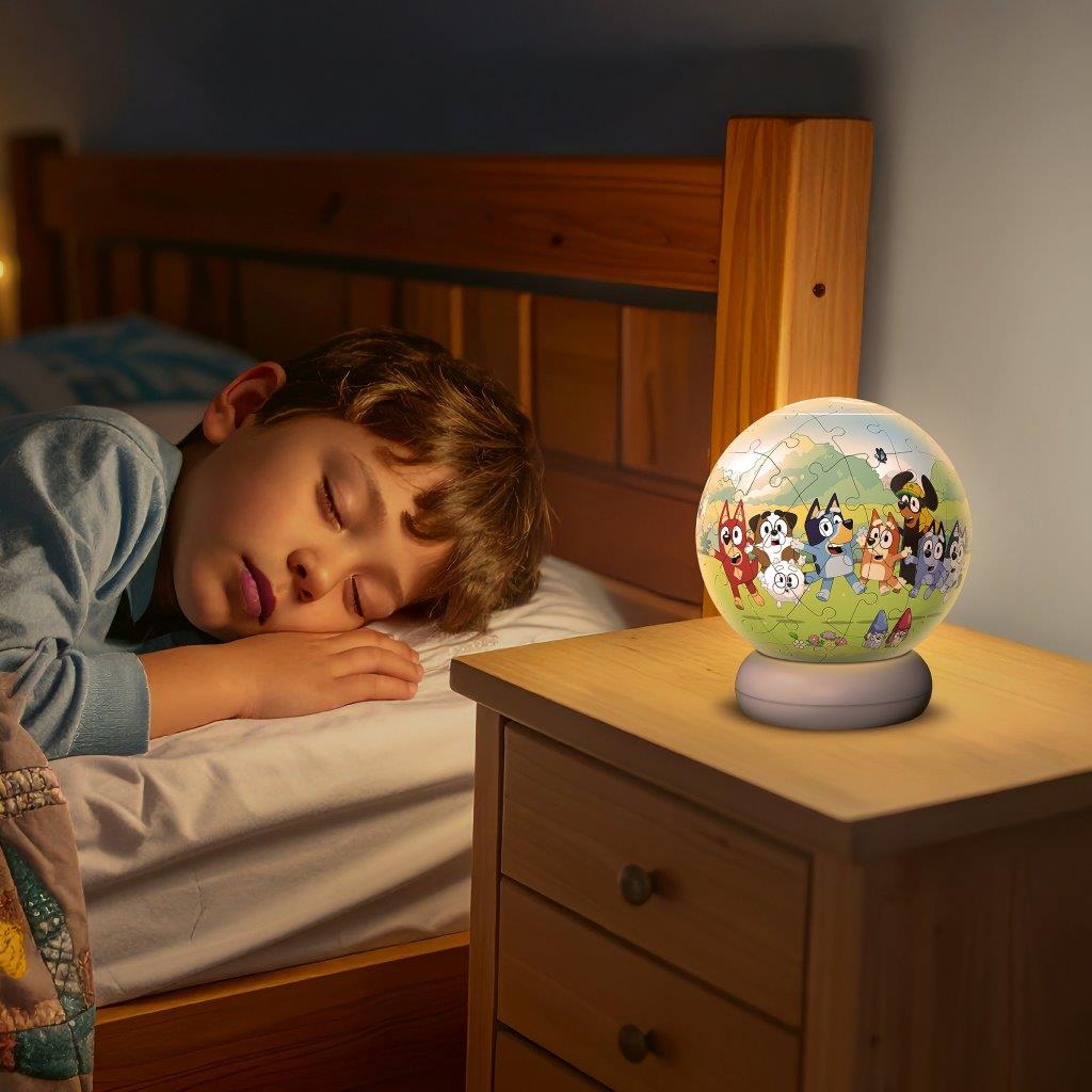 Ravensburger Bluey Lit 72 piece 3D Jigsaw Puzzle - Night Light