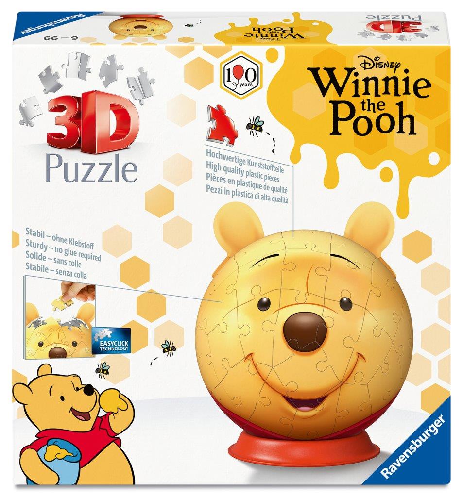Ravensburger Winnie Pooh with Ears 72 Piece Jigsaw Puzzle