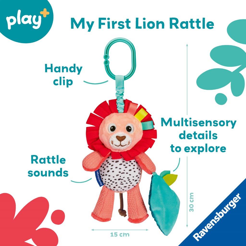 Ravensburger Shake and Rattle Lion Baby Toy