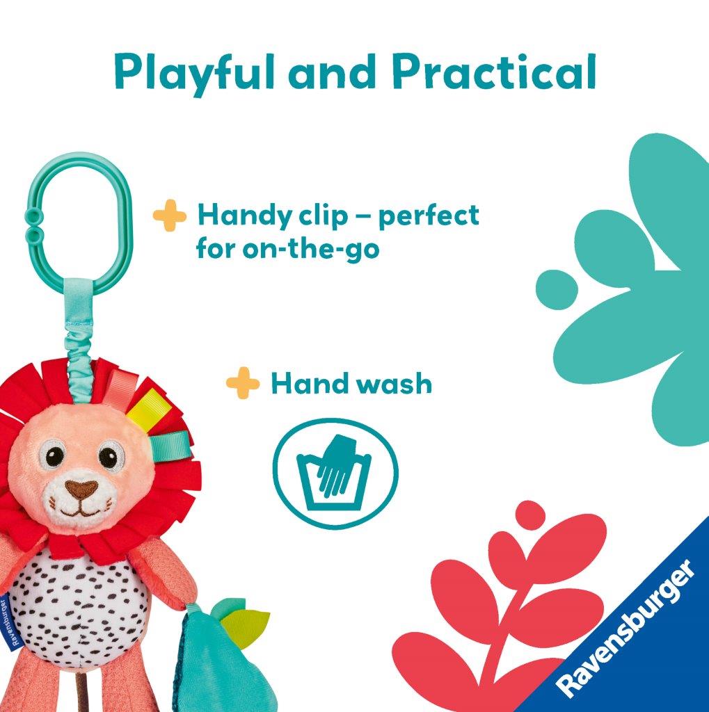 Ravensburger Shake and Rattle Lion Baby Toy