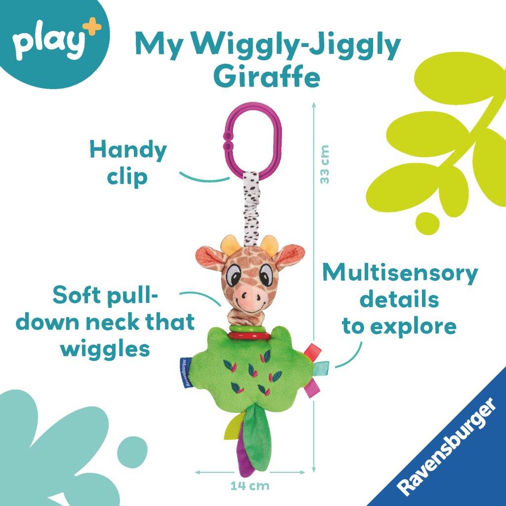 Ravensburger Pull and Wiggle Giraffe Toy