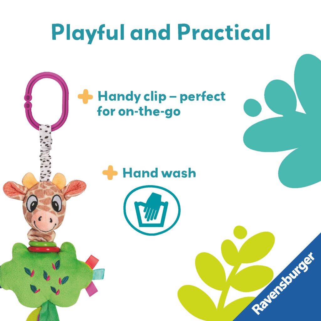 Ravensburger Pull and Wiggle Giraffe Toy