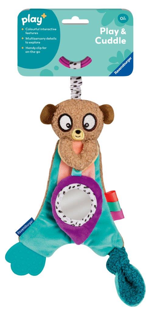 Ravensburger Crinkle and Chew Meerkat Baby Toy