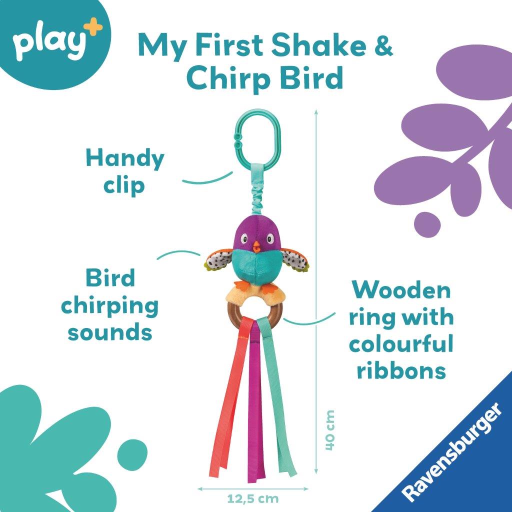 Ravensburger Shake and Chirp Bird Baby Toy