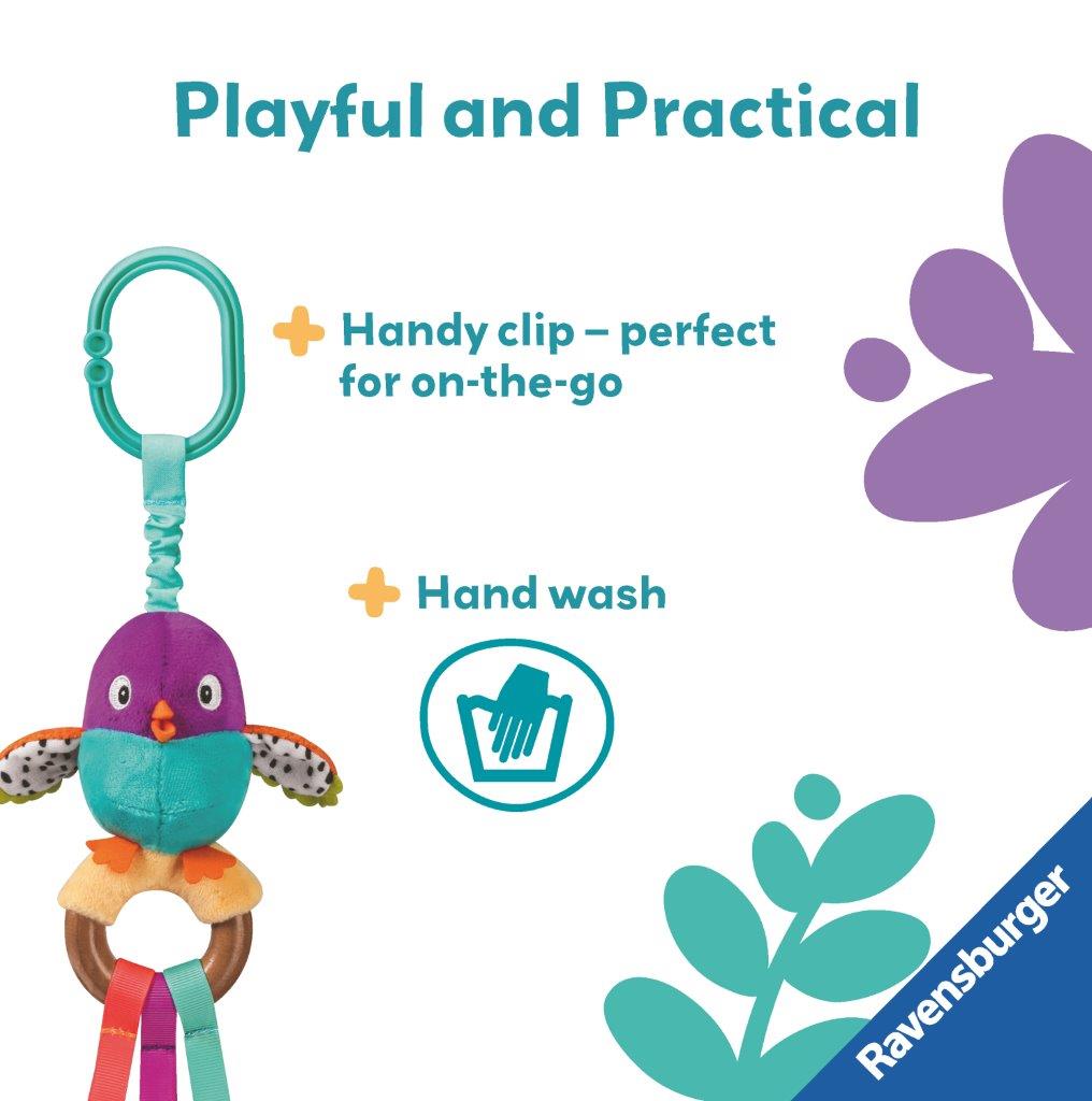 Ravensburger Shake and Chirp Bird Baby Toy