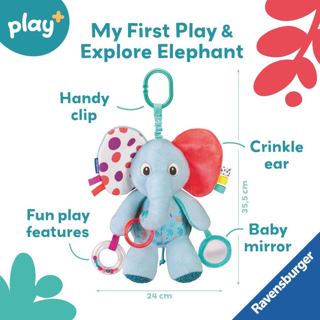 Ravensburger Play and Explore Elephant Toy