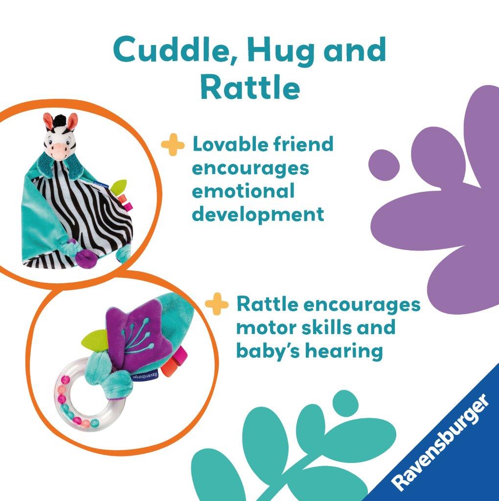Ravensburger My First Snuggle Friend Zebra Plush Toy