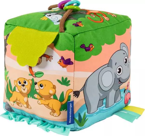 Ravensburger Play+ Roll & Play Wild Animals Sound Cube
