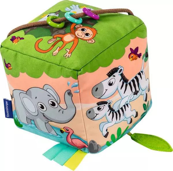 Ravensburger Play+ Roll & Play Wild Animals Sound Cube