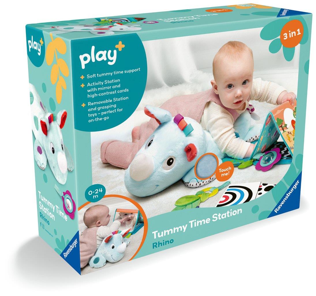 Ravensburger Tummy Time Rhino Activity Station