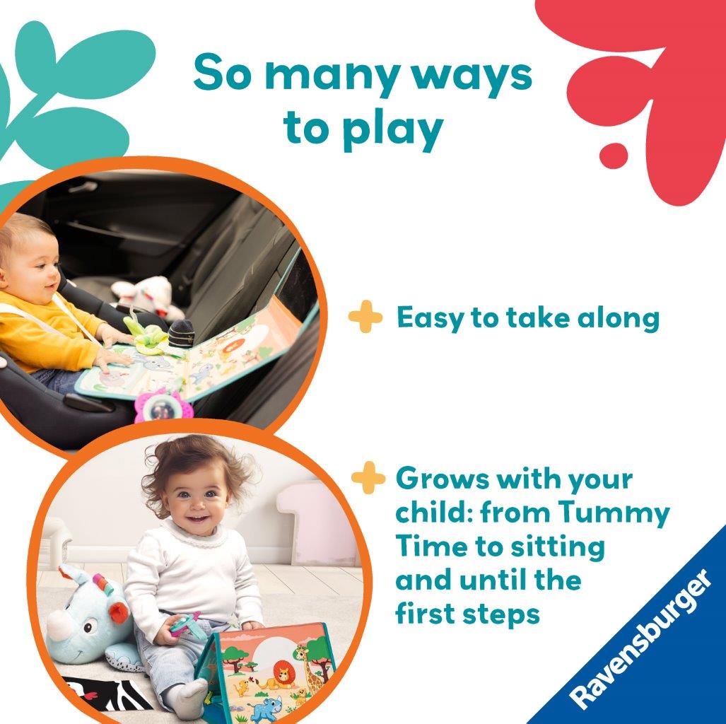 Ravensburger Tummy Time Rhino Activity Station