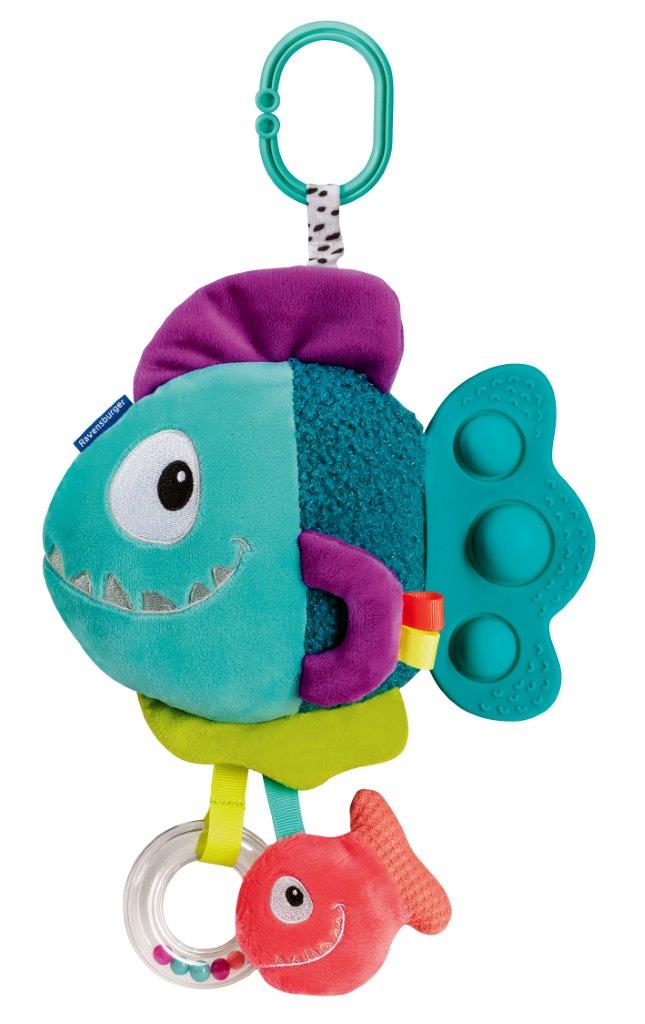 Ravensburger Pop-It Piranha Blue Sensory Fidget Toy