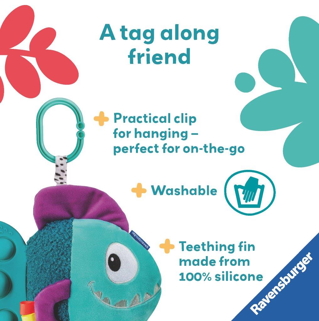 Ravensburger Pop-It Piranha Blue Sensory Fidget Toy