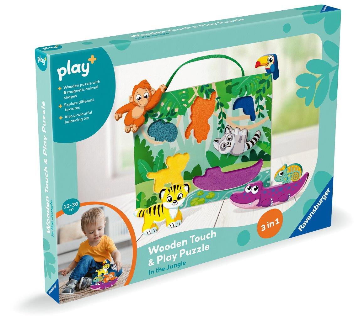 Ravensburger Touch and Play In the Jungle Jigsaw Puzzle