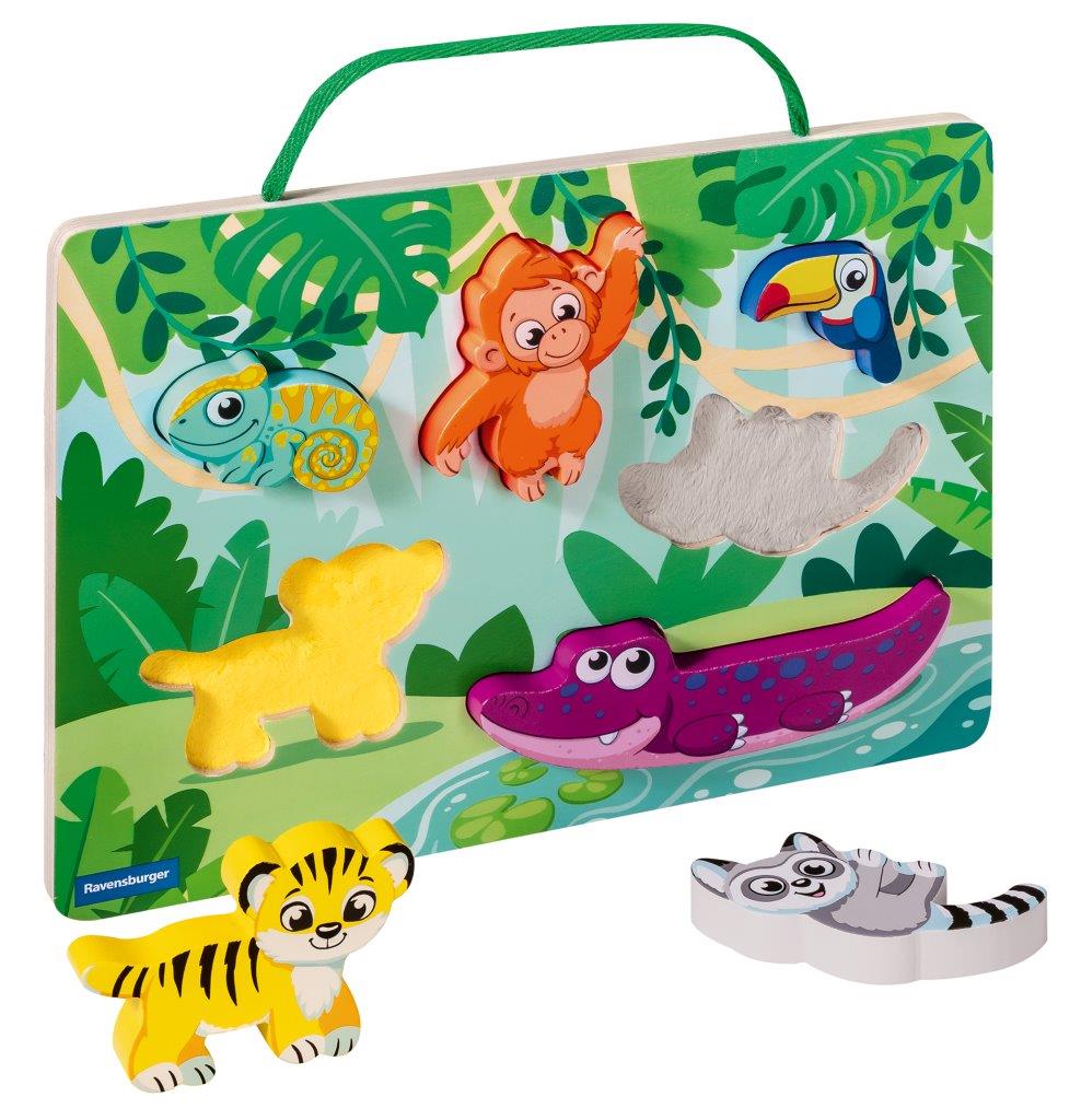 Ravensburger Touch and Play In the Jungle Jigsaw Puzzle