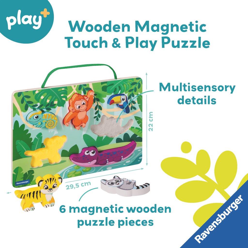Ravensburger Touch and Play In the Jungle Jigsaw Puzzle