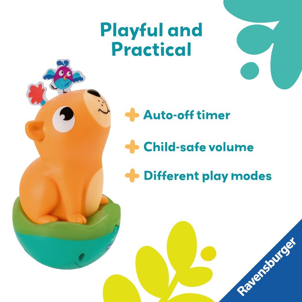 Ravensburger Roly Poly Capybara Baby Toy