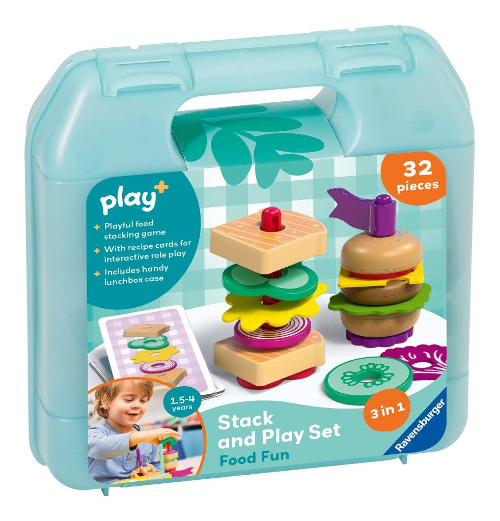Ravensburger Play+ Finger Food Pretend Play Set