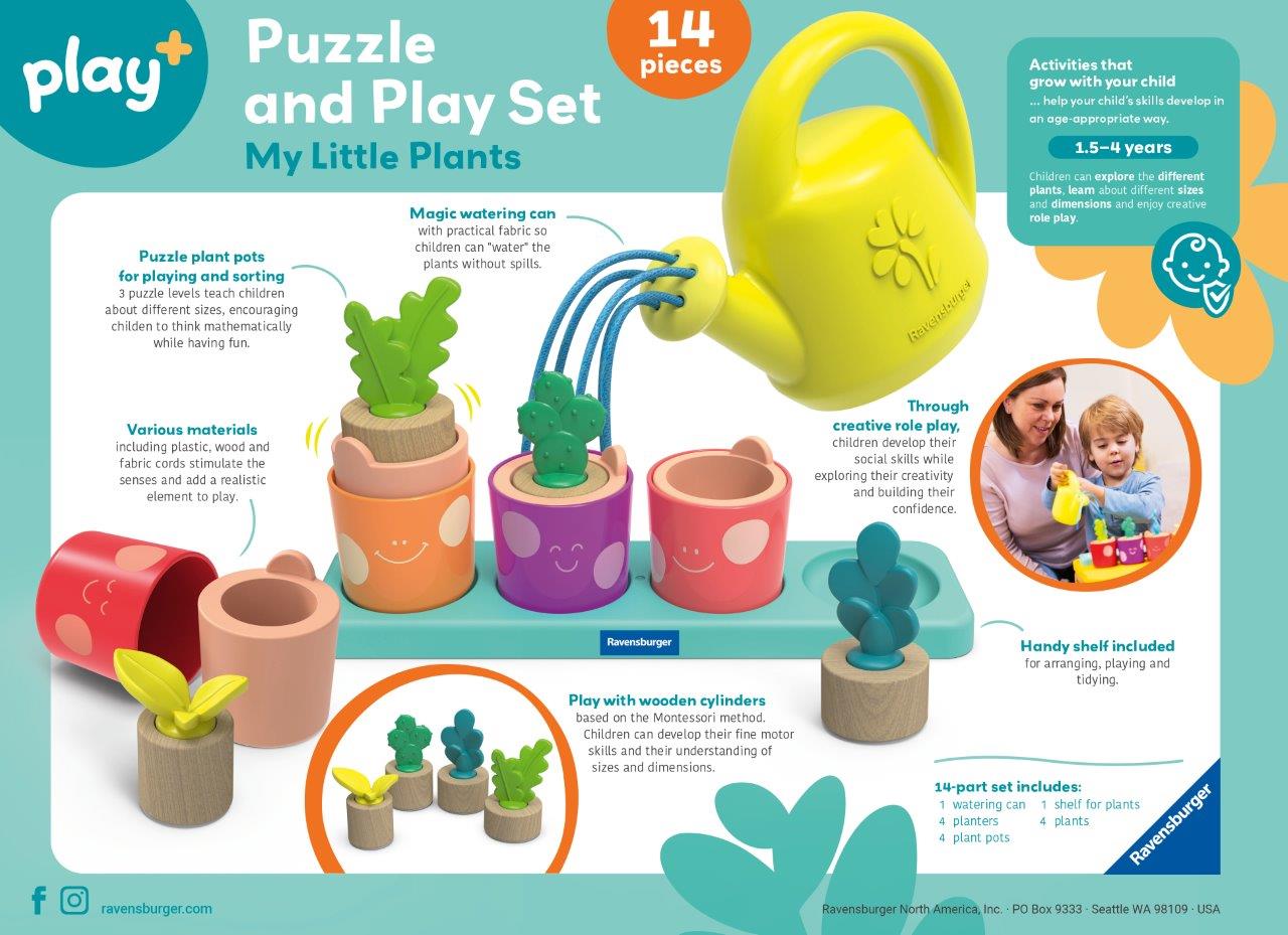 Play+ Pretend Play Set: My Little Plants