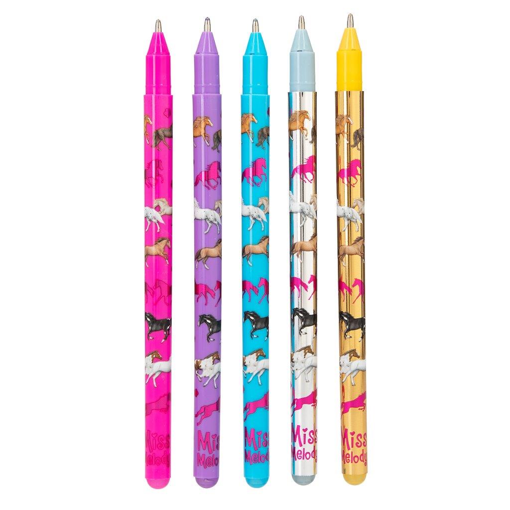 Miss Melody Glitter Gel Pen Set