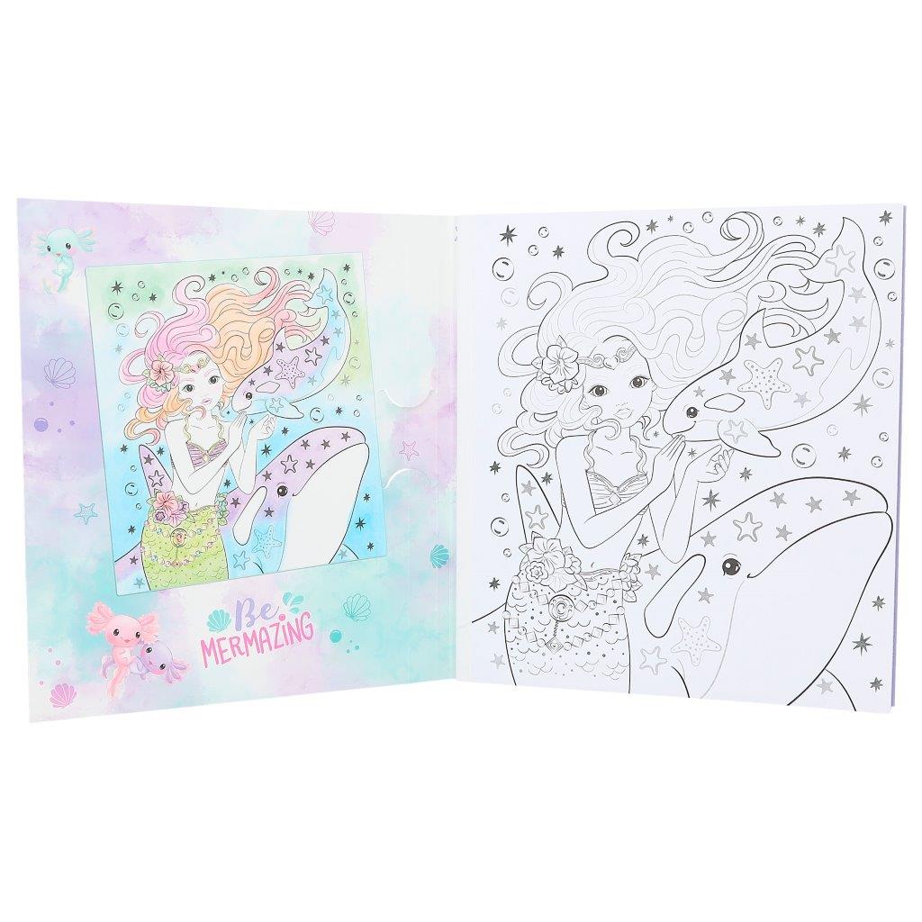 TOPModel Mermaid Watercolour Book