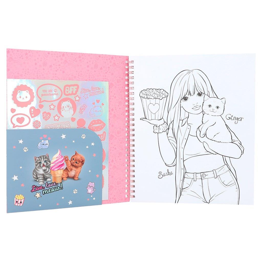 TOPModel Colouring Book Cutiest