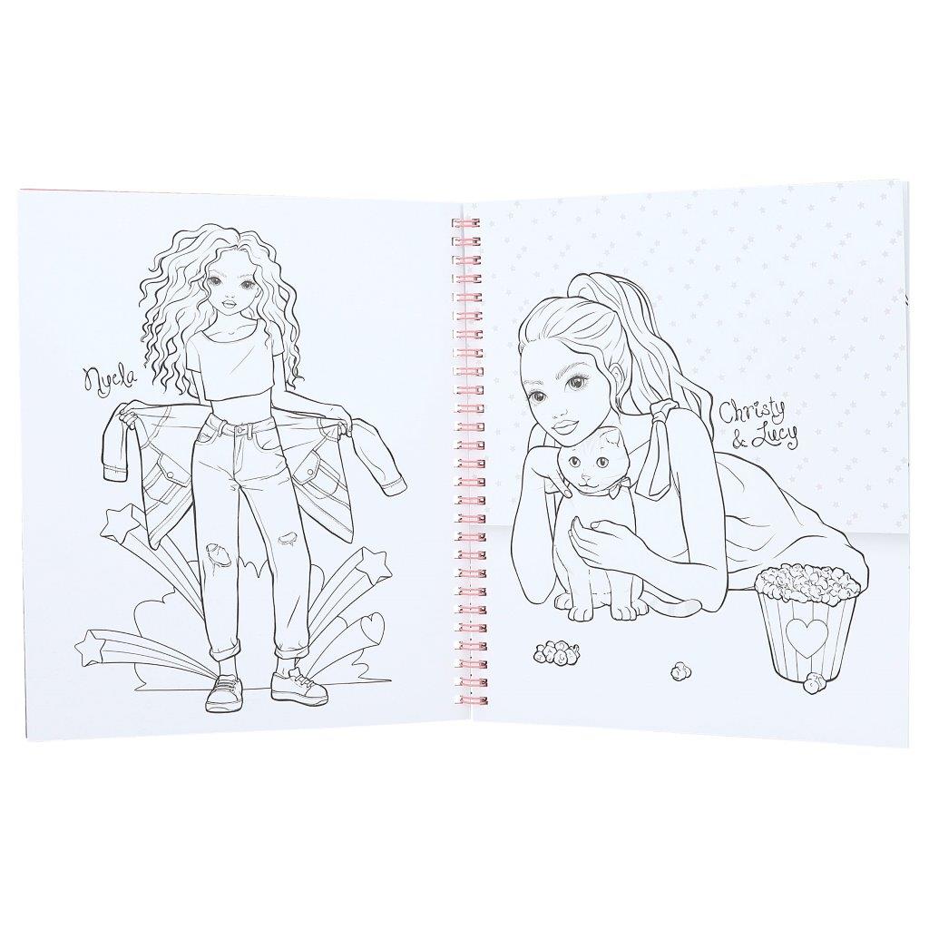TOPModel Colouring Book Cutiest