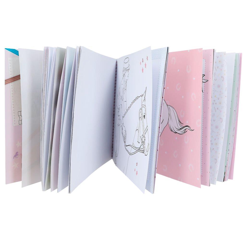 Miss Melody Horses Colouring Book