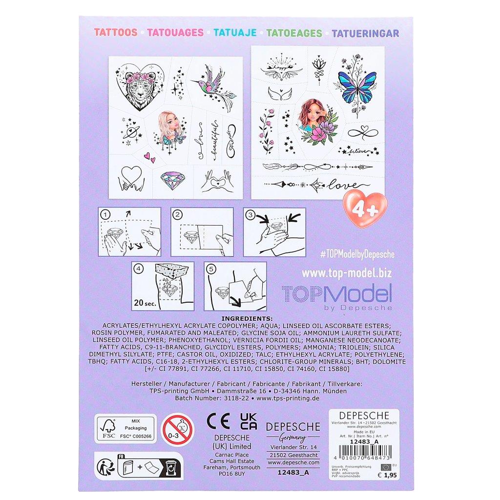 TOPModel Tattoos