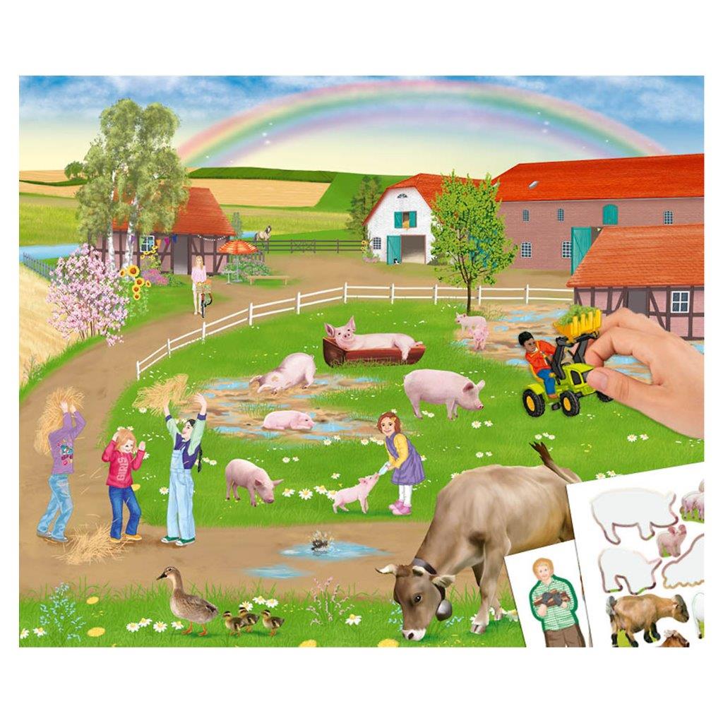 Create Your farm Colouring Book