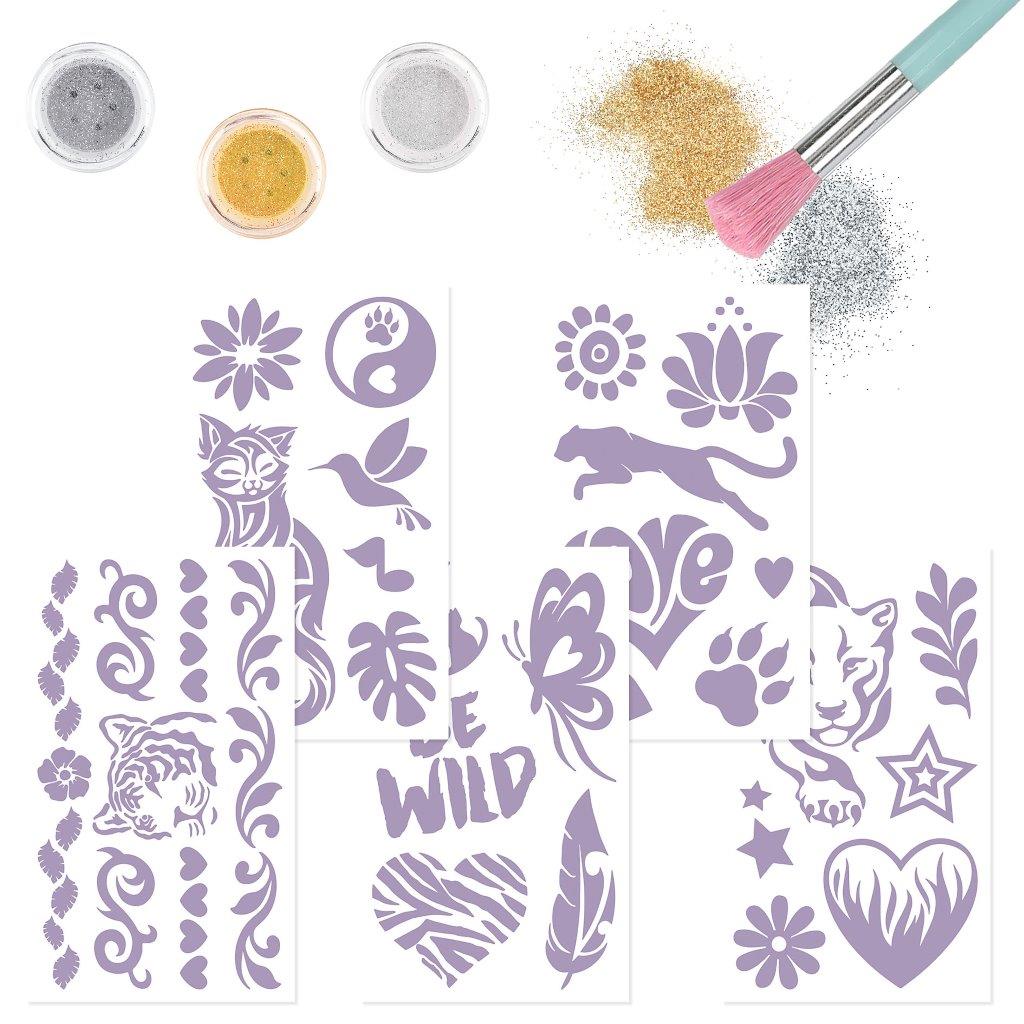 TOPModel Glitter Tattoo Set Fantasy