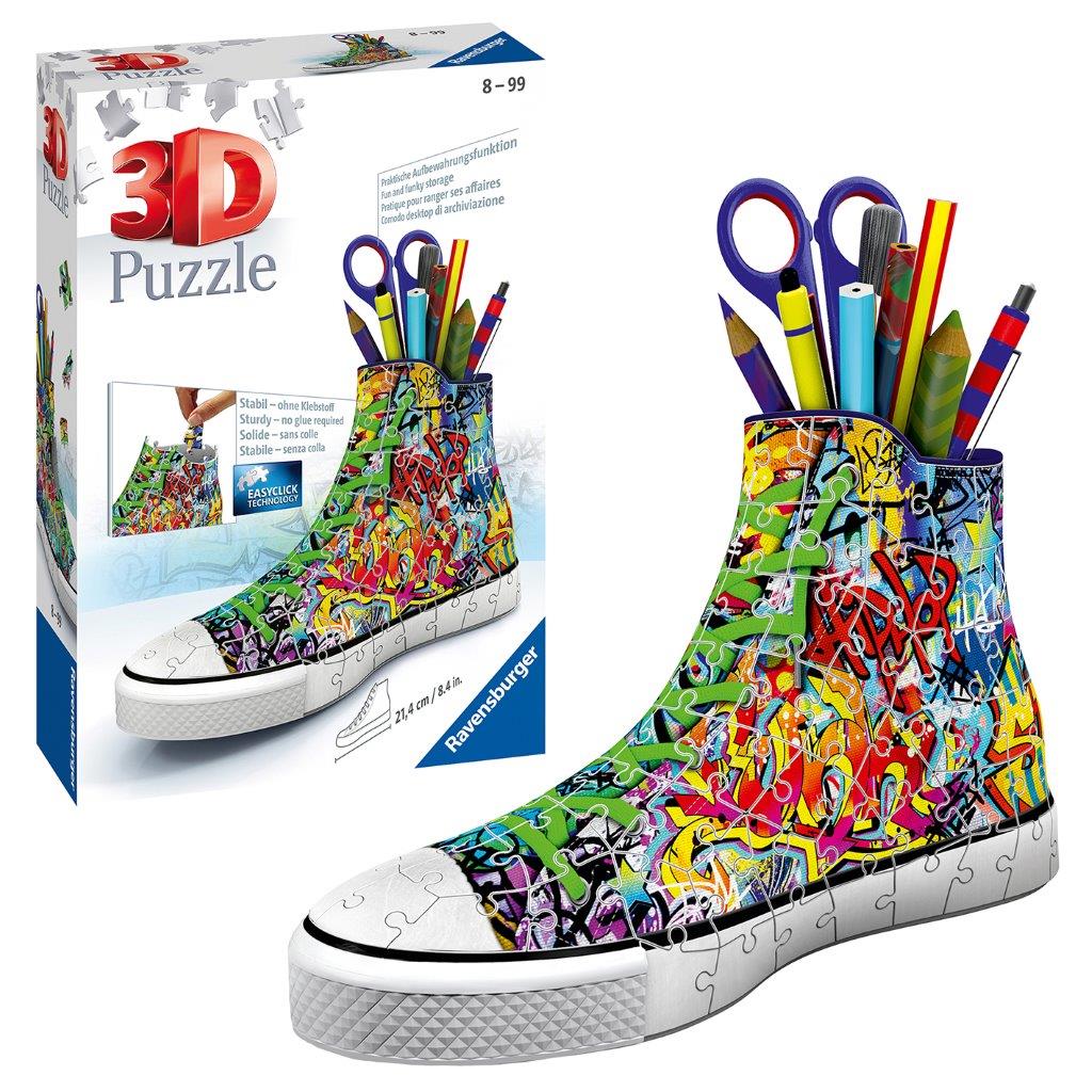 Ravensburger Sneakers Graffiti 108 Piece 3D Puzzle