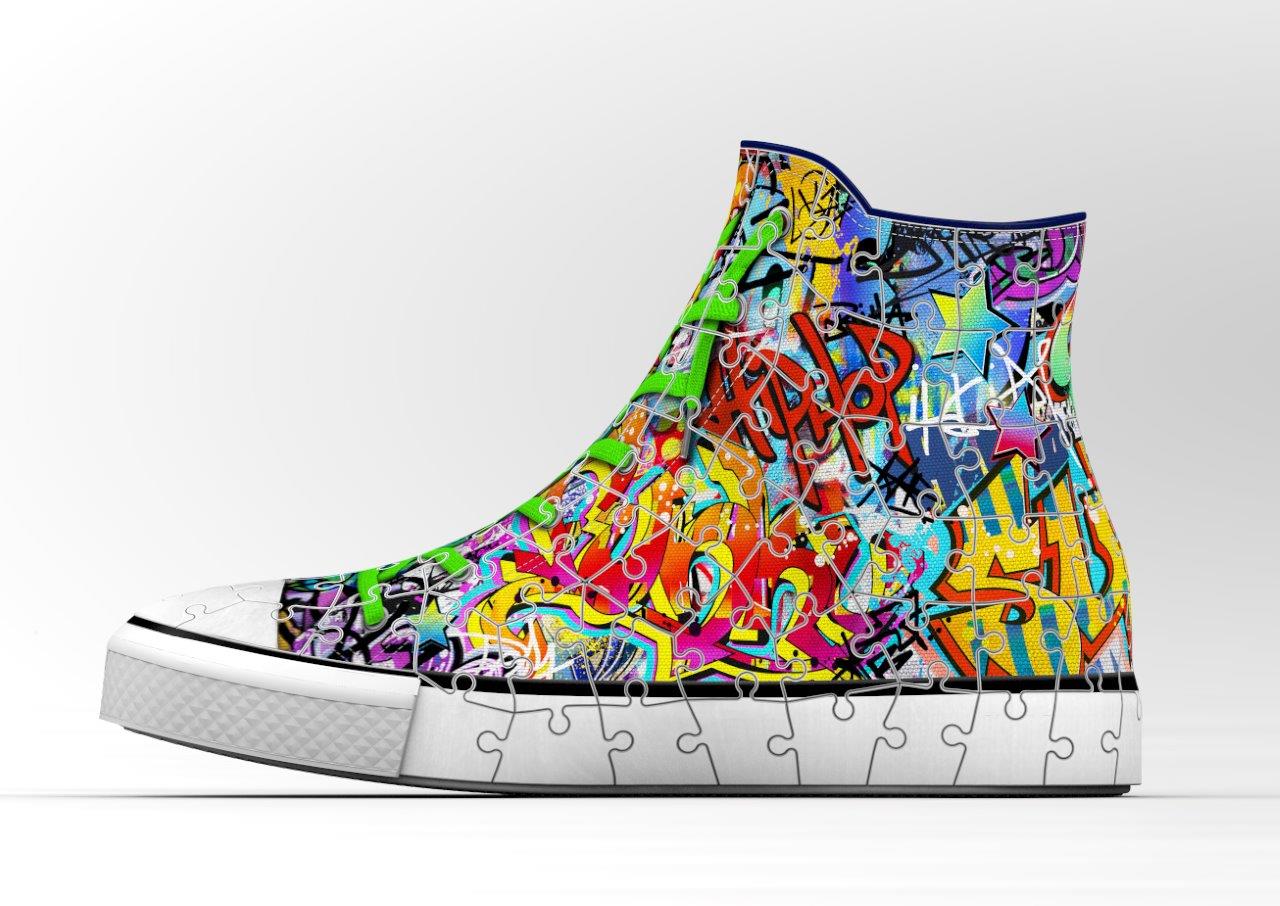 Ravensburger Sneakers Graffiti 108 Piece 3D Puzzle