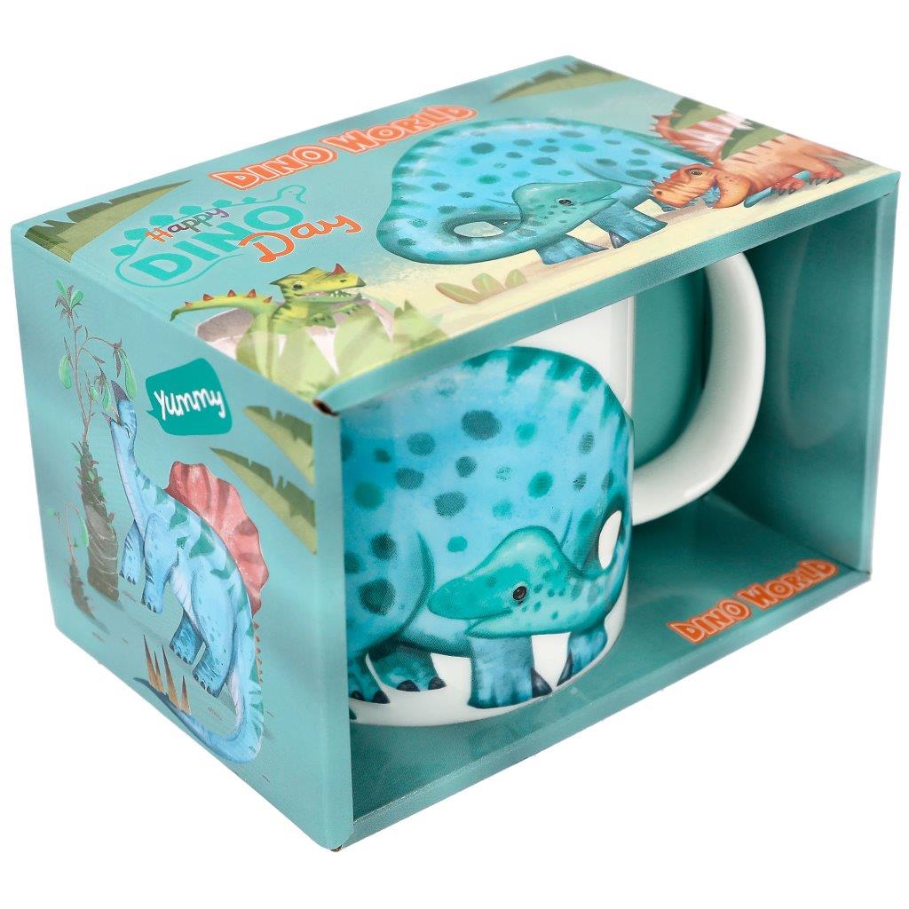 Dino World Mug embossed Dino HAPPY DINO DAY