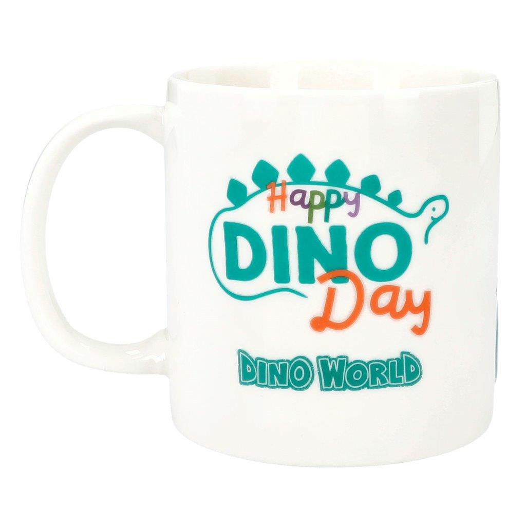 Dino World Mug embossed Dino HAPPY DINO DAY