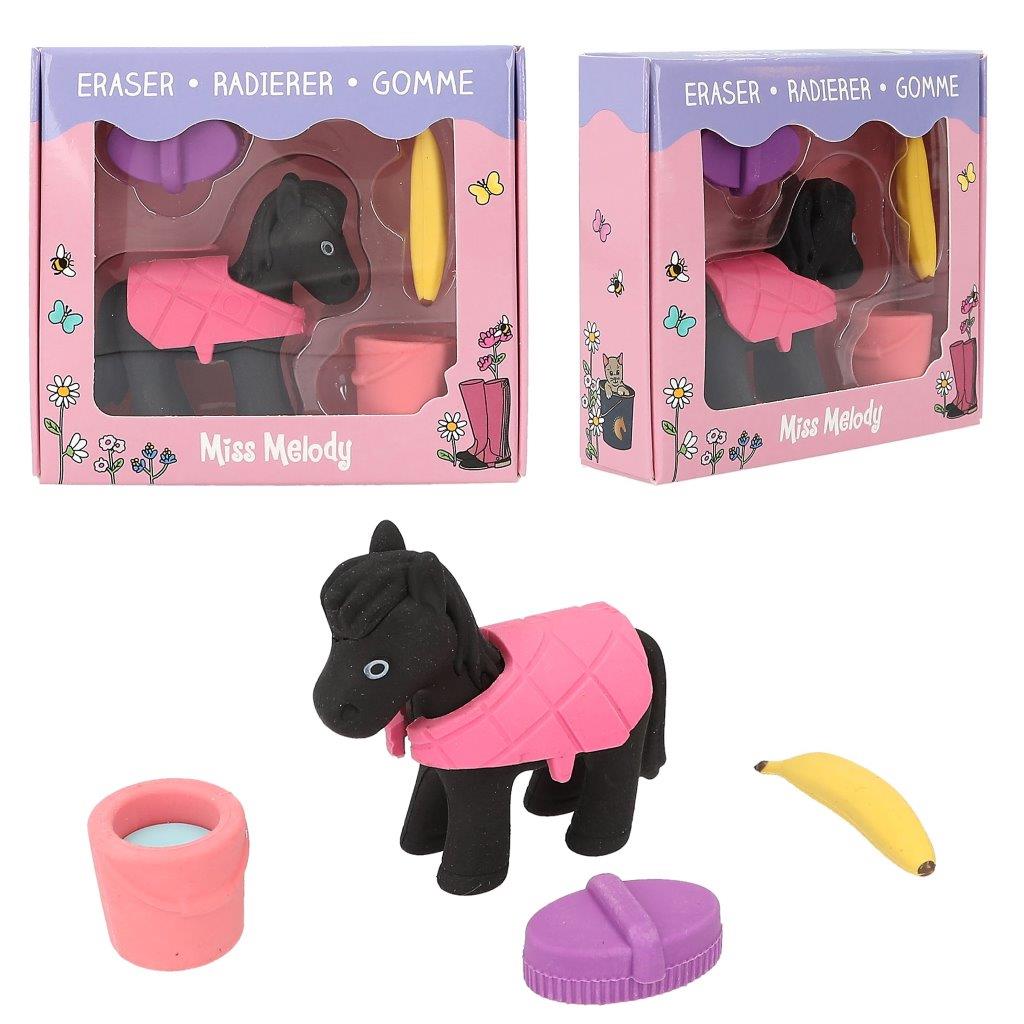 Miss Melody Eraser Set Asst