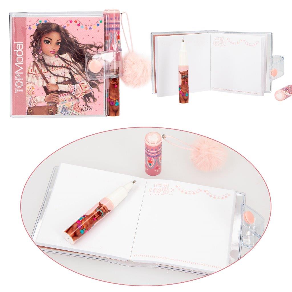 TOPModel Mini Notebook With Ballpen Asst
