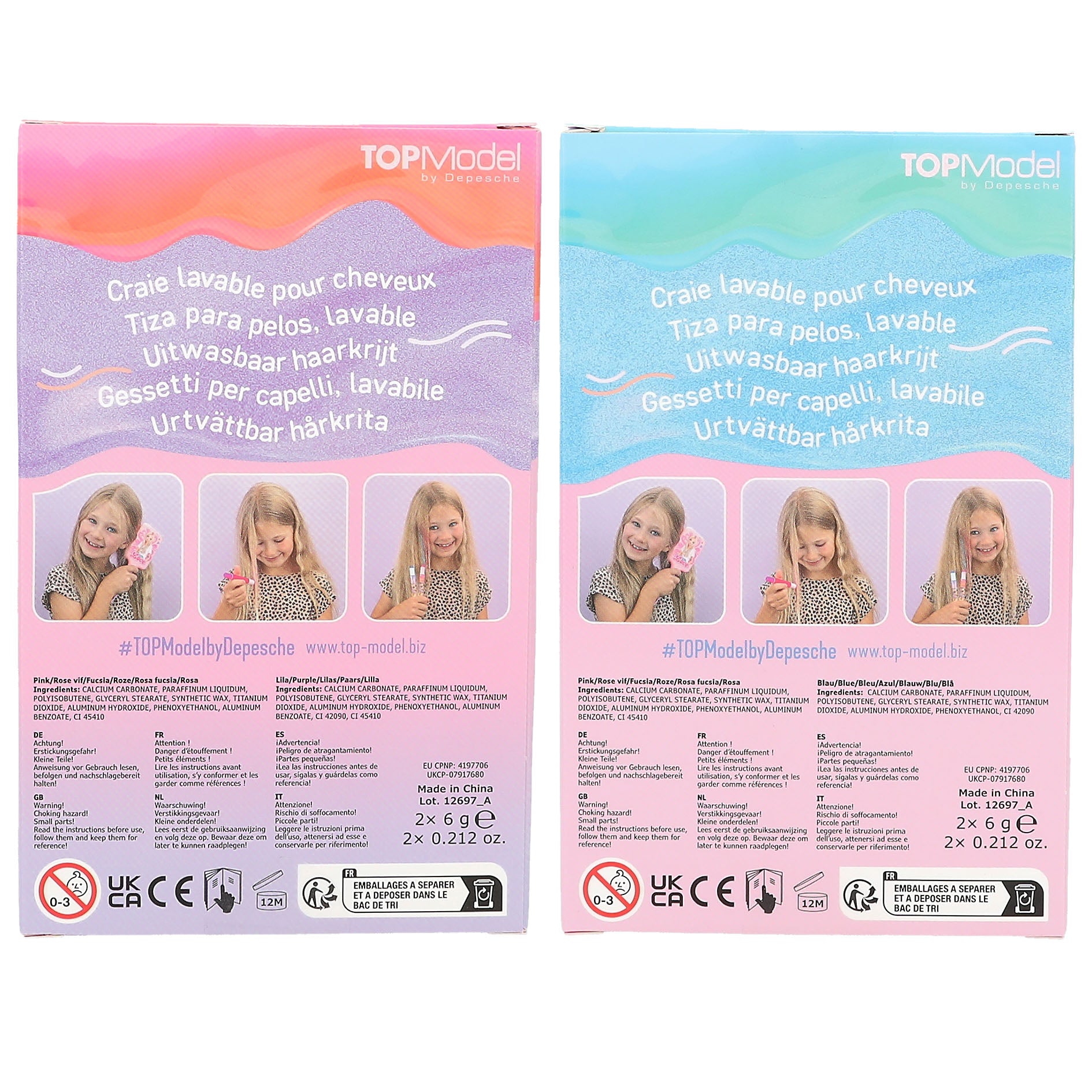 TOPModel Hair Chalk Pens Assortment