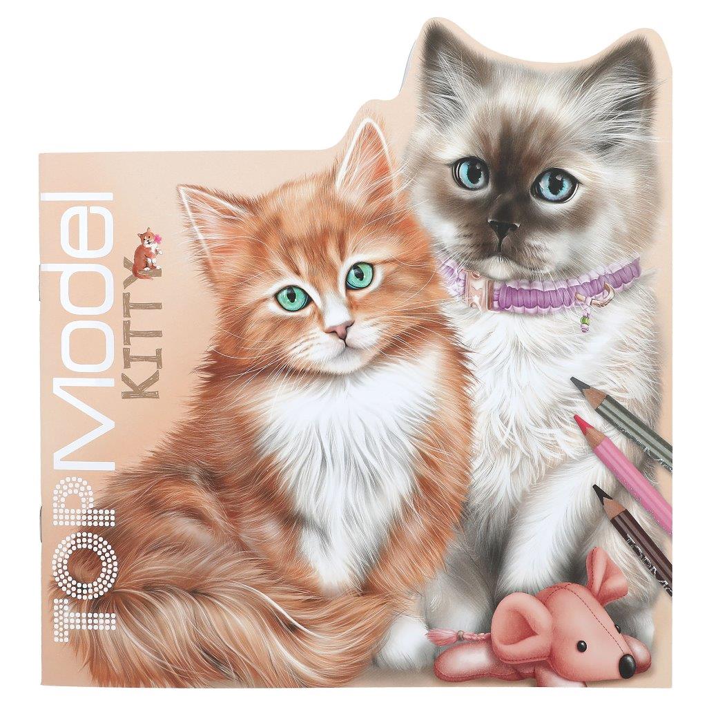 TOPModel Kitty Colouring Book Figural KITTY